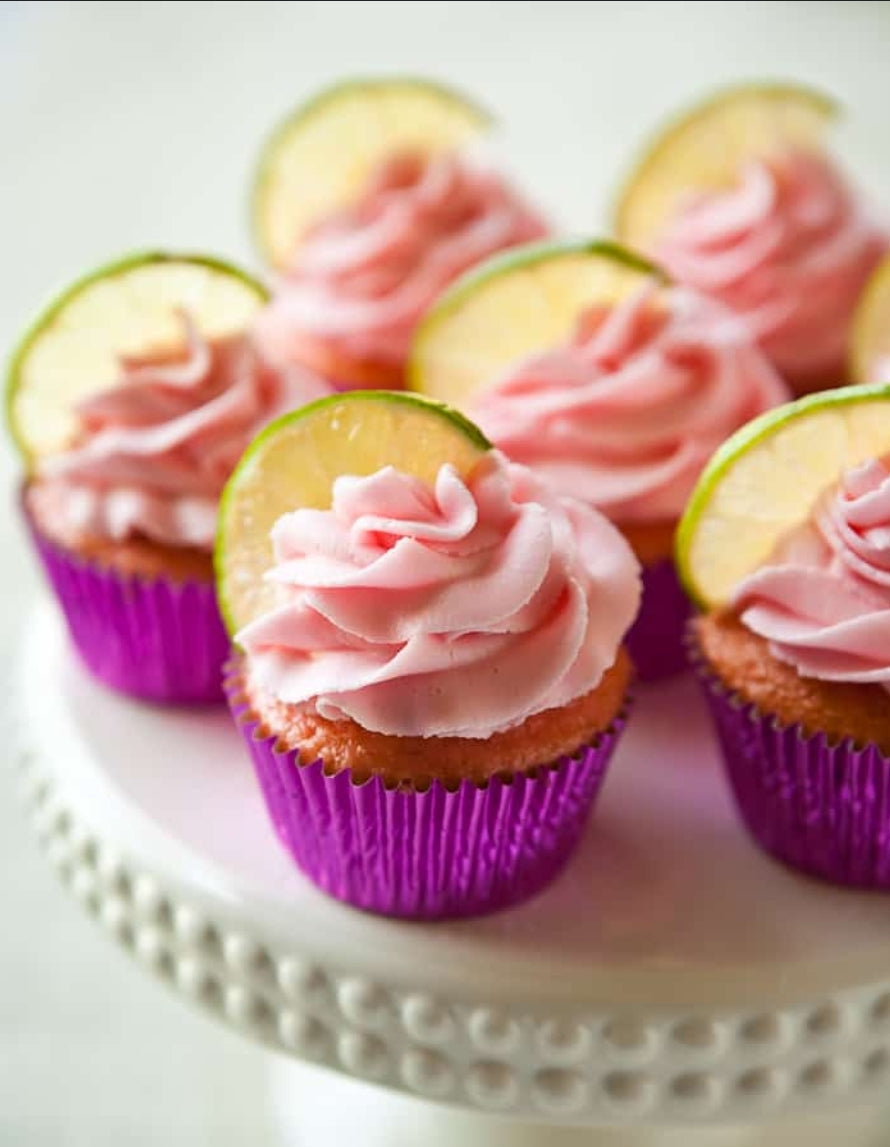 Strawberry Margarita Cupcake